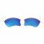 HKUCO Red+Blue+24K Gold Polarized Replacement Lenses for Oakley Flak Jacket XLJ Sunglasses